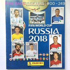 2018 Panini FIFA World Cup Stickers #00 - 249 Pick to Complete Album PINK BACK