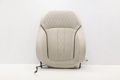 2019-2022 BMW X5 G05 FRONT LEFT LEATHER SEAT UPPER CUSHION COVER OEM WHITE_VAEW