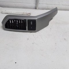 2019 FORD F250SD Center Right Side Vent Bezel Black/Silver OEM GL3B15045J78AB