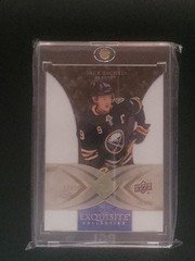 2020-21 Upper Deck Exquisite Collection Jack Eichel 06V-JE /10 Sabres
