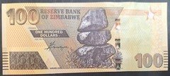 2020 Zimbabwe 100 Bond Dollars P106, AG29928**.