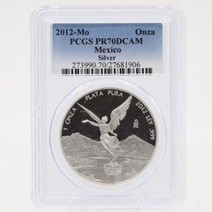 2021 Mo Onza Mexico Silver PR 70 DCAM PCGS