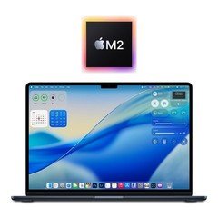 2022 Apple M2 MacBook Air 13" 16GB/256GB SSD - (Midnight) A2681 w/Warranty