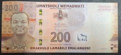 2023 eSwatini 200 Emalangeni  Pnew,  AC0561***.