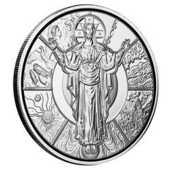 2024- JESUS THE CREATOR- Samoa 1 oz .999 Fine Silver 2 Tala BU - IN STOCK!!