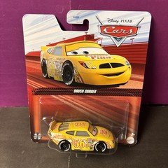 2024 Disney Pixar Cars 1/55 #56 BRUSH CURBER FIBER FUEL PISTON CUP RACE CAR VHTF
