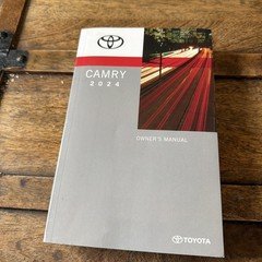 2024 Toyota Camry Owners Manual