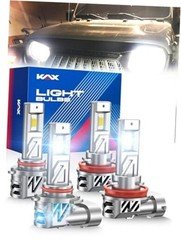  2025 10X Brightener 9005 H11 Led Bulbs Combo for Car Owners, K3 9005 H11