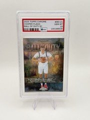 2025 Topps Chrome Cooper Flagg Rookie RC Ball Of Duty Graded GGC Gem Mint 10