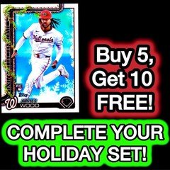 2025 Topps HOLIDAY Base Singles! U-PICK! You Complete Your Set! *CHEAP SALE*