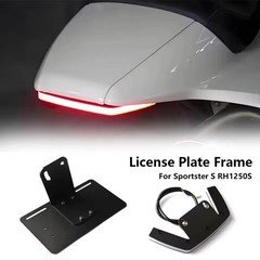 2025LED Tail Light Tidy Fender License Plate Bracket For Sportster S1250 RH1250S