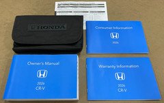 2026 26 Honda CR-V Owners Manual Users Guide Set in Storage Case CRV