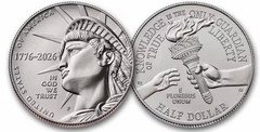 2026 P Semiquincentennial Enduring Liberty Half Dollar, Uncirculated - US Mint