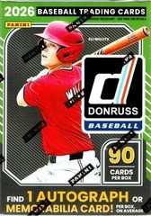 2026 Panini Donruss Baseball Trading Cards Blaster Box