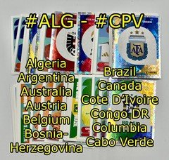 2026 Panini FIFA World Cup Stickers English USA Edition #ALG-#CPV You Pick 1/4!