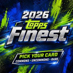 2026 Topps Finest Baseball Base 1-300 Pick Your Card Commons Uncommons Rares MLB