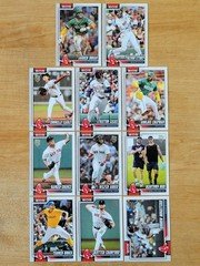 2026 Topps Series 2- BOSTON RED SOX Complete Team Set of 11 Cards