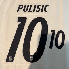 2026 World Cup USA Christian Pulisic Player Size Nameset ID Print Name Number