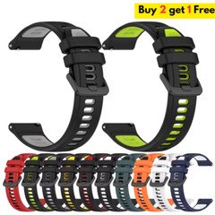 20mm & 22mm Silicone Sport Strap For Garmin Forerunner 255 265 245 165 Band Venu