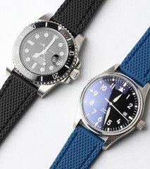 20mm Rubber Watch Band for Rolex Submariner IWC Pilot Longines Hamilton Bracelet