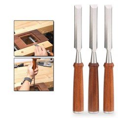 20MM Solid Wood-Handled Chisel for Woodworking and Carving—Carpenter's Tool