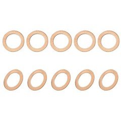 20Pack 20mmx30mmx1mm(IDxODxT) Copper Flat Washers Copper Flat Ring Gaskets