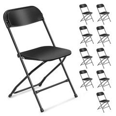 20Pack High Quality Commercial Restaurant Wedding Stackable Folding Steel Chairs