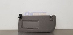 21 FORD F250 SUPER DUTY SUN VISOR LEFT DRIVER GRAY CREW CAB SUNROOF OPTION