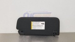21 GMC SIERRA 1500 SUN VISOR LEFT DRIVER BLACK 