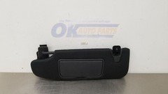22 FORD MUSTANG COUPE SUN VISOR LEFT DRIVER BLACK