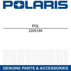 2205189 - Polaris 2205189 K-SVC HDWR DOOR LOWER RZN Part