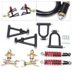220mm Front Suspension Upper/Lower Swingarm Assembly Fits ATV Quad Bike Go Kart