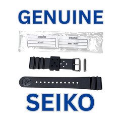 22MM RUBBER WATCH BAND STRAP FOR SEIKO PRO DIVER 4F24ZZ WATCH - OEM SEIKO NEW!