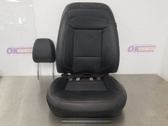 23 FORD EXPLORER LIMITED SEAT OEM FRONT LEATHER COVERS ONLY LEFT DRIVER