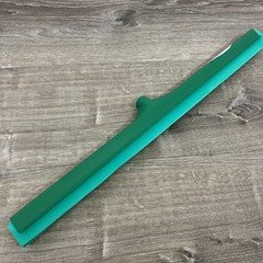 24" Carlisle Spectrum Squeegee Head Double Plastic Foam Green