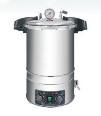 24L Portable Autoclave High Pressure Steam Sterilizer LHS-24C Stainless Steel