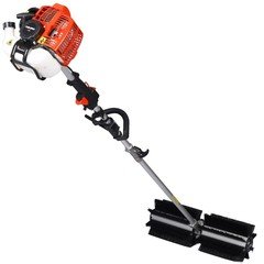 24x9" 7000RPM Snow Sweeper Gasoline Powered Broom Sweeper 52CC 2 Stroke