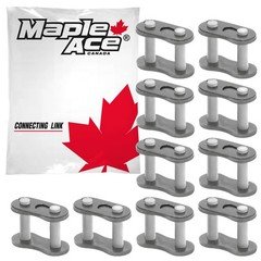 #25 Connecting Master Link for Roller Chain (Qty 10)