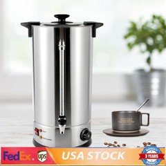 25L Commercial Electric Hot Water Boiler Stainless Steel Tea Urn Coffee Boiler