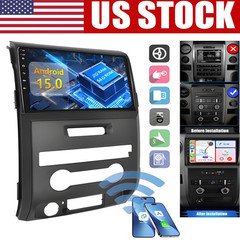 2+64GB For Ford F150 2009-2014 Apple Carplay Android 15 Car Stereo Radio GPS Nav