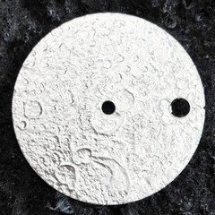 28.5mm Moon White Textured Watch Dial For NH35 NH36 Movement Dials Silver Parts