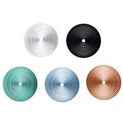 28.5mm Plain Watch Dial Stainless Steel Circle Waves for NH35/36