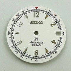 28.5mm Watch Dial Green Luminous for NH35 NH36 Movement Retro Dials Mod Parts