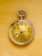 2P903 Antique Omega silver pocket watch
