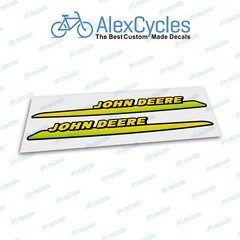 2pc Set for John Deere Tractor Upper Hood Vinyl Decal Stickers 325 335 345 355d