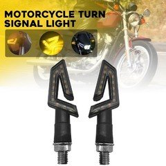 2PCS Amber LED Turn Signal Lights For Suzuki DRZ400SM DR650SE DR350 DR200 AUXITO