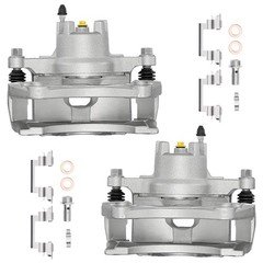 2PCS Front Disc Brake Calipers w/ Bracket Fits 2011-2025 Mitsubishi RVR 2.0L