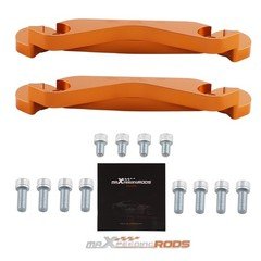 2PCS maXpeedingrods Rear Brake Caliper Adapter for Subaru Impreza Forester 00-08