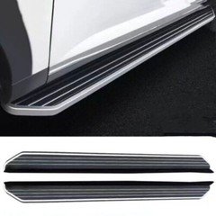2x For Audi Q7 2016-2023 2024 Fixed Running Board Side Step Nerve Bar