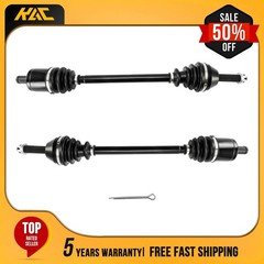 2x Front CV Axle Shaft Assembly For 2006-2007 Polaris Ranger 6x6 700 EFI/ XP700
